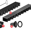 ACO Hexaline Rubberring 110-75mm
