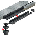 ACO Hexaline Slotline 100cm