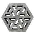 Schellevis ECO-Tegel 37,5x37,5x7cm Antraciet