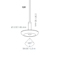 Inlite Sway Pendant Black
