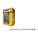 Raamplug+schr. vzk T40. 10x100  /doos