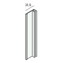Keralit Basis eindprofiel aluminium 400 cm