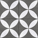 CeraSun 60x60x4 Flower Decor