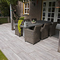 Cerasun 30x120x4 Woodlook Grey Wash