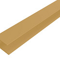 WEO35-60 Alu F-profiel Cedar L-300cm 65x80mm  - RAL1011