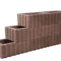 Plant Rechthoekflor 60x40x25 Bruin
