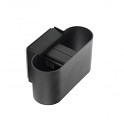 Hamulight Corvo ovaal zwart | up & down | dimbaar | 12 volt