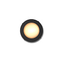 Hamulight Beja cirkel zwart grondspot | 0,5 watt | 12 volt