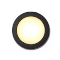 Hamulight Pavia cirkel zwart grondspot  | 1,2 watt | 12 volt