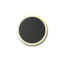 Hamulight Monte rondom zwart grondspot | 0,5 watt | 12 volt