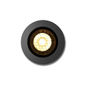 Hamulight Peral rond zwart grondspot | 2 watt | 12 volt