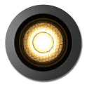 Hamulight Pego rond zwart grondspot | 7 watt | 12 volt