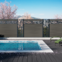 Boston Modern Dark Grey 21x160mm L-178cm