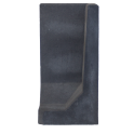 L-element 80x40/40x40 Zwart Hoek