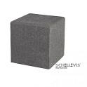 Schellevis Poef Kubus 50x50x50 Antraciet Gen.