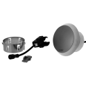 Inlite Puck Grey Ø 60mm 12v 1,5w