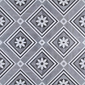 MBI GeoCeramica Entree 60x60x4 Concreet Flower Decor