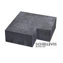 Schellevis Traptrede 90° 37x15 Antraciet Binnenhoek