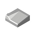 Inritblok 18/20 prof.50x50x18cm links  /st