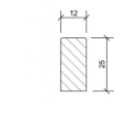 12x25x100 Betonband antraciet