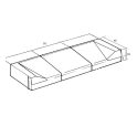 Inritblok 13/15 45x50x18cm links