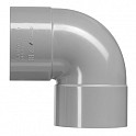 40 mm bocht  90° 2x lijmmof pvc