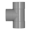 110 mm T-stuk 3x lijmmof pvc