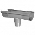 Kraalgoot 150 mm uitloop incl verb.stuk