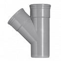 110 mm spruitstuk 2x manchet pvc