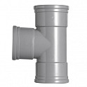 110 mm T-stuk 3x manchet pvc