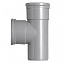 160 mm T-stuk 2x manchet pvc