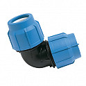 Tyleen 16mm knie / bocht 90° 2x klem