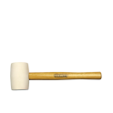 Rubberhamer 672gram wit+hickory steel
