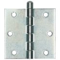 Gerolde knopscharnier hoek 76x76 VZ  /st