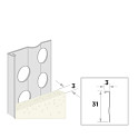Stucstop 270cm - diepte 3mm