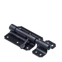 Plaatgrendel Zwart 12mm 80x60mm