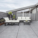 MBI GeoCeramica Entree 80x80x4 Impasto Grigio Decor