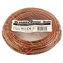 VD draad 2,5mm2 Bruin 20mtr