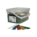 HAPAX assort. platte wiggen 22x95/200st