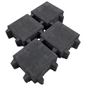 BKBG Okodur Rasenfuge 20x20x8 Antraciet
