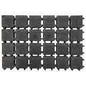 BKBG Okodur Rasenfuge 20x20x8 Antraciet