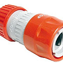 Snelkoppeling met stop en slanghouder Ø 12-18 MM