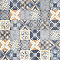 MBI GeoCeramica 60x60x4 DueDecora Multicolor