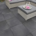 CeraSun 60x60x4 Cemento Anthracite