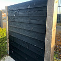 Rabat Douglas Zwart 1,2/2,5x18/19,5x300cm 2x rondom gespoten