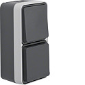 Schakelaar Combi Wissel Waterdicht Verticaal IP55