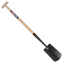 Spade Antraciet met hals 76cm steel