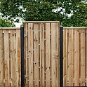 Tuindeur Grenen Extra breed 195x120cm incl.Slot