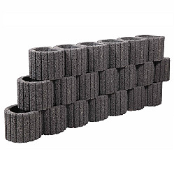 Plant Cirkelflor Mini Zwart 30cm