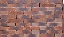 GSA WF60 Bruin Paars gevlamd Getrommeld